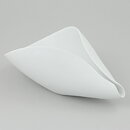 スティグ・リンドべリ Vecklaシリーズ  曲線美の白いボウル Bowl 1950年 21 cm