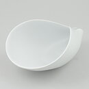 Stig Lindberg (Veckla 1950) White Sculptural Bowl 21 cm