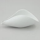 Stig Lindberg (Veckla 1950) White Sculptural Bowl 21 cm