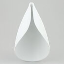 Stig Lindberg (Veckla 1950) White Sculptural Bowl 21 cm