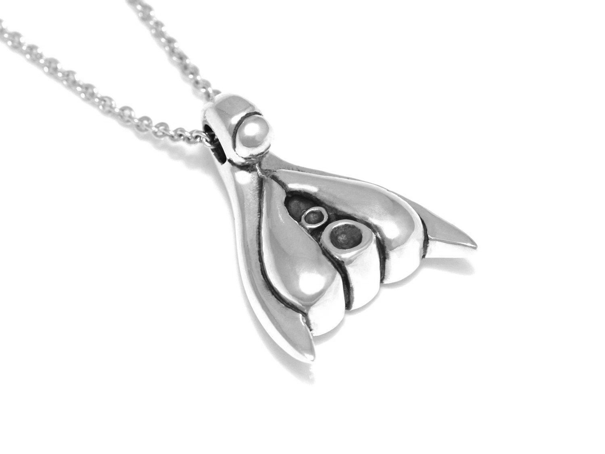 Klitoris Halsband, Erotik Smycke i Silver