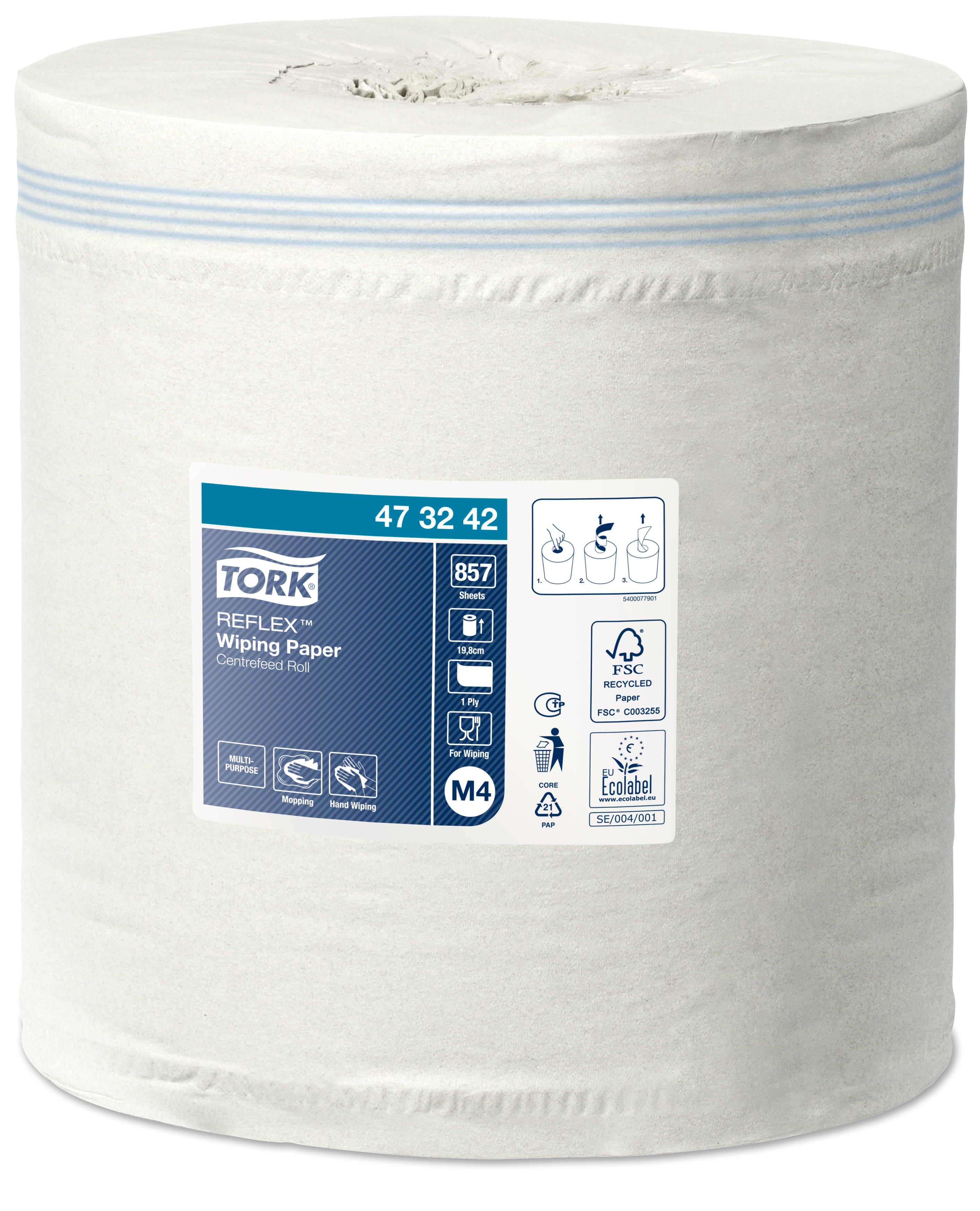 Tork Reflex® Avtorkningspapper - 2