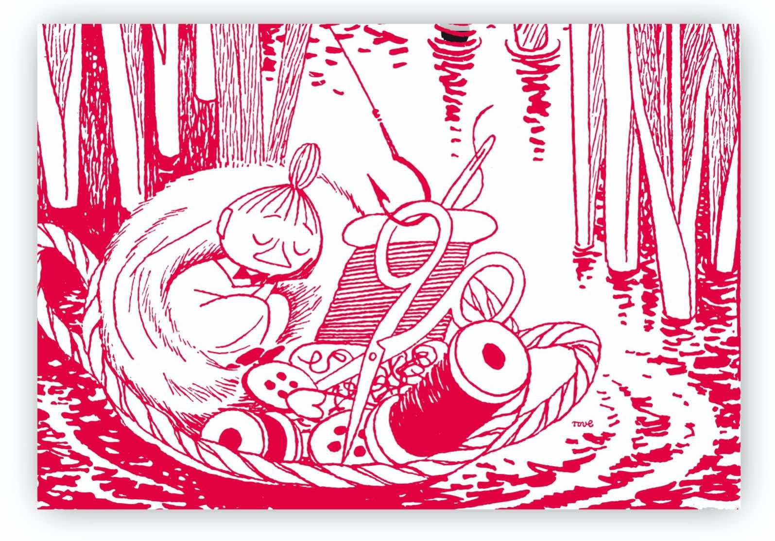 Mumin Bordsunderlägg - Lilla My sover