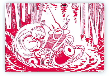 Moomin Table mat - Sleeping Little My