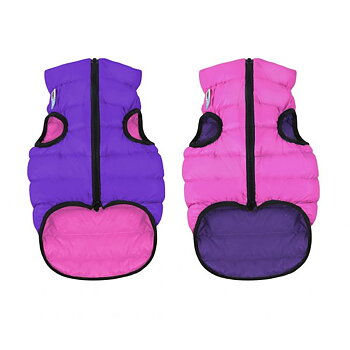 Dogman Värmeväst Airy Vest Quiltad Lila/Rosa Small 30cm 