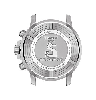 Tissot Seastar 1000 Chronograph 45,5 svart baksida