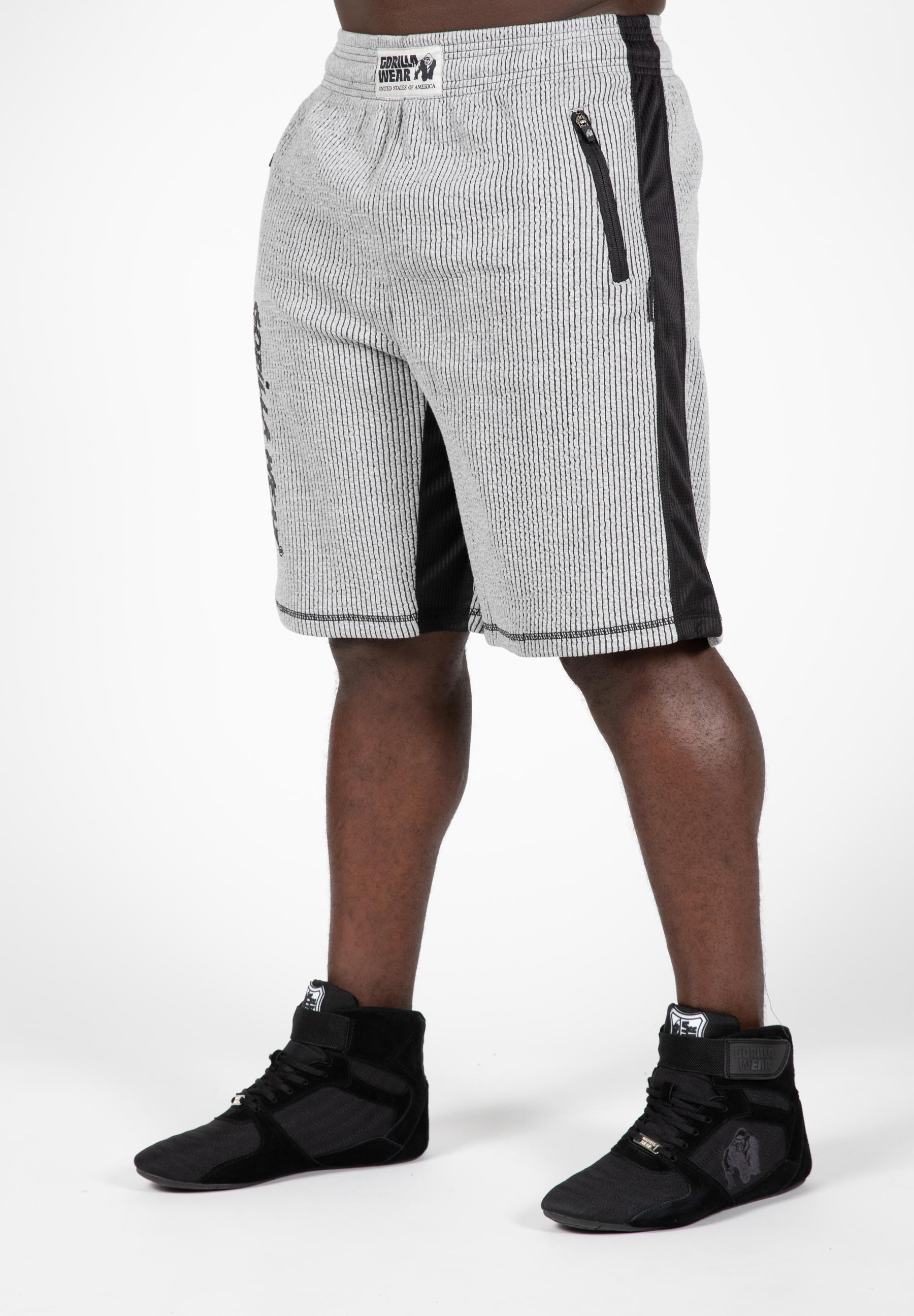 Augustine Old School Shorts, grey - 4