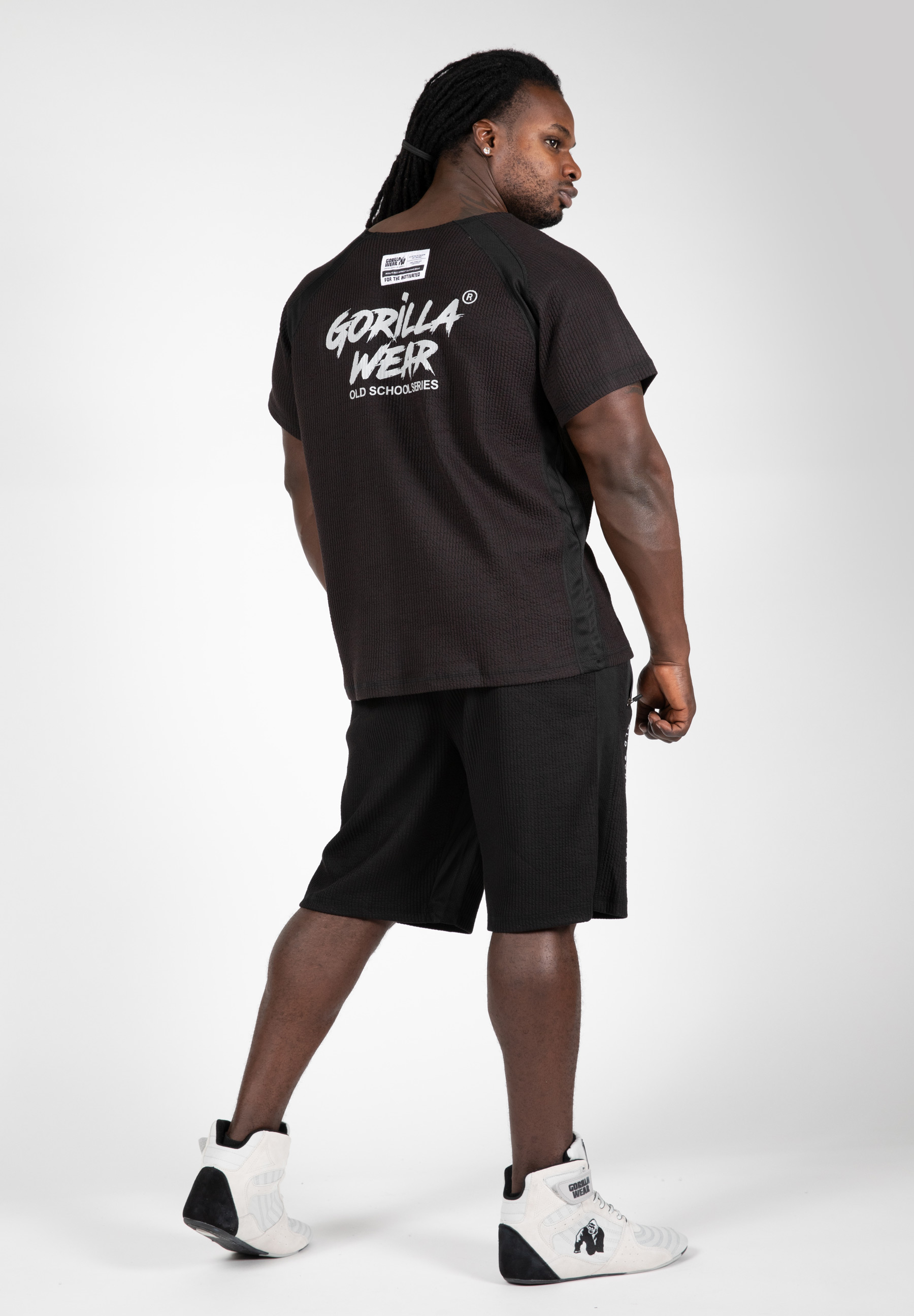 Augustine Old School Work Out Top, black - 7