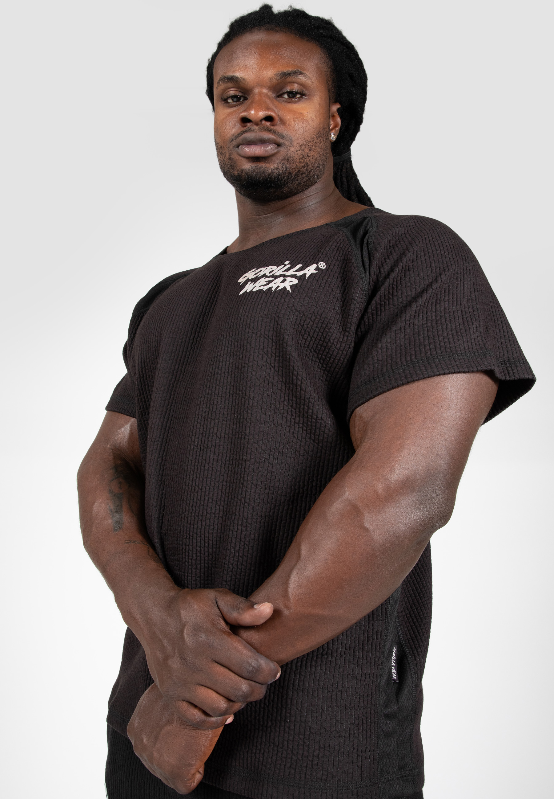 Augustine Old School Work Out Top, black - 5