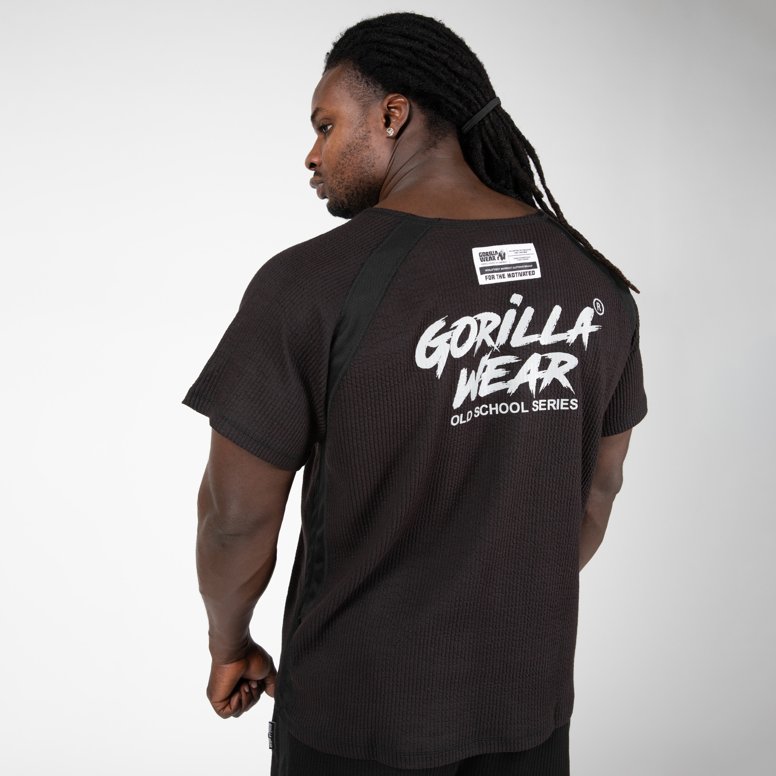 Augustine Old School Work Out Top, black - 2