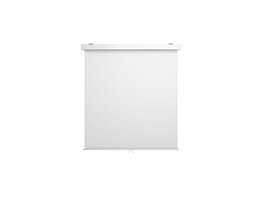M 1:1 Manual Projection Screen 145x145, 80" White Edition