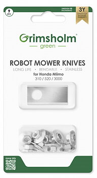 Knivar till Honda Miimo, 9-pack (Grimsholm Green)