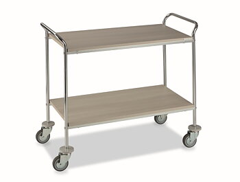 Table clearing trolley Hira  with 2 shelf