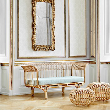 Belladonna sofa ratten - Sika-Design