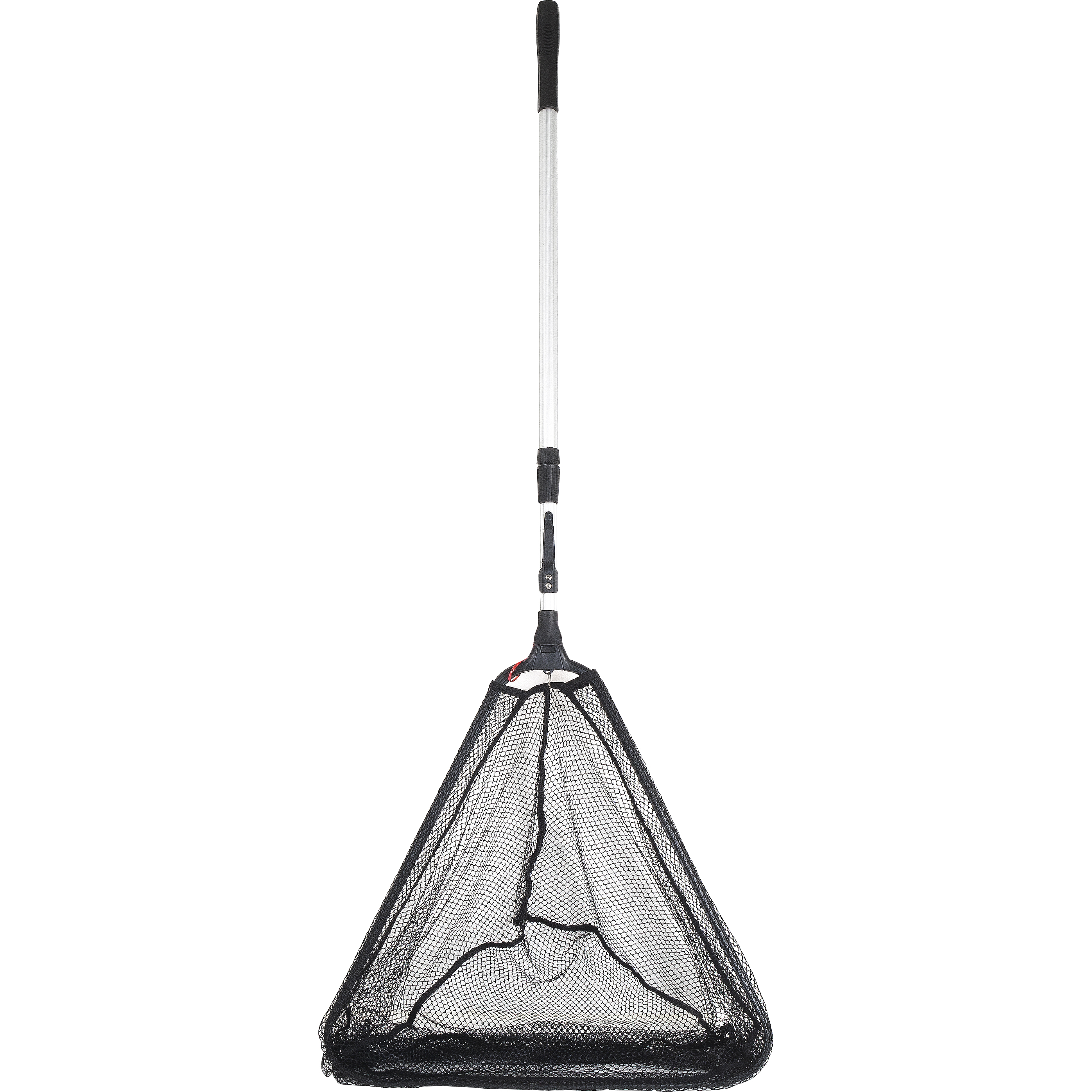 Fishing net 50x50cm telescopic and foldable takes up minimal space
