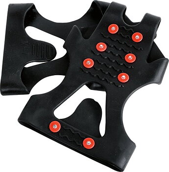 Black studs for best grip on slippery surfaces