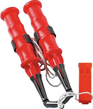 Ice studs with whistle CE marked