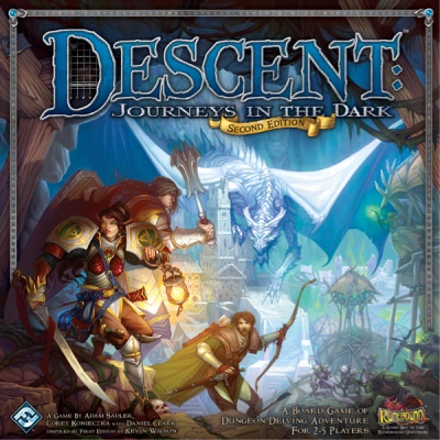 Descent: Journeys In The Dark 2nd Edition (Begagnat)