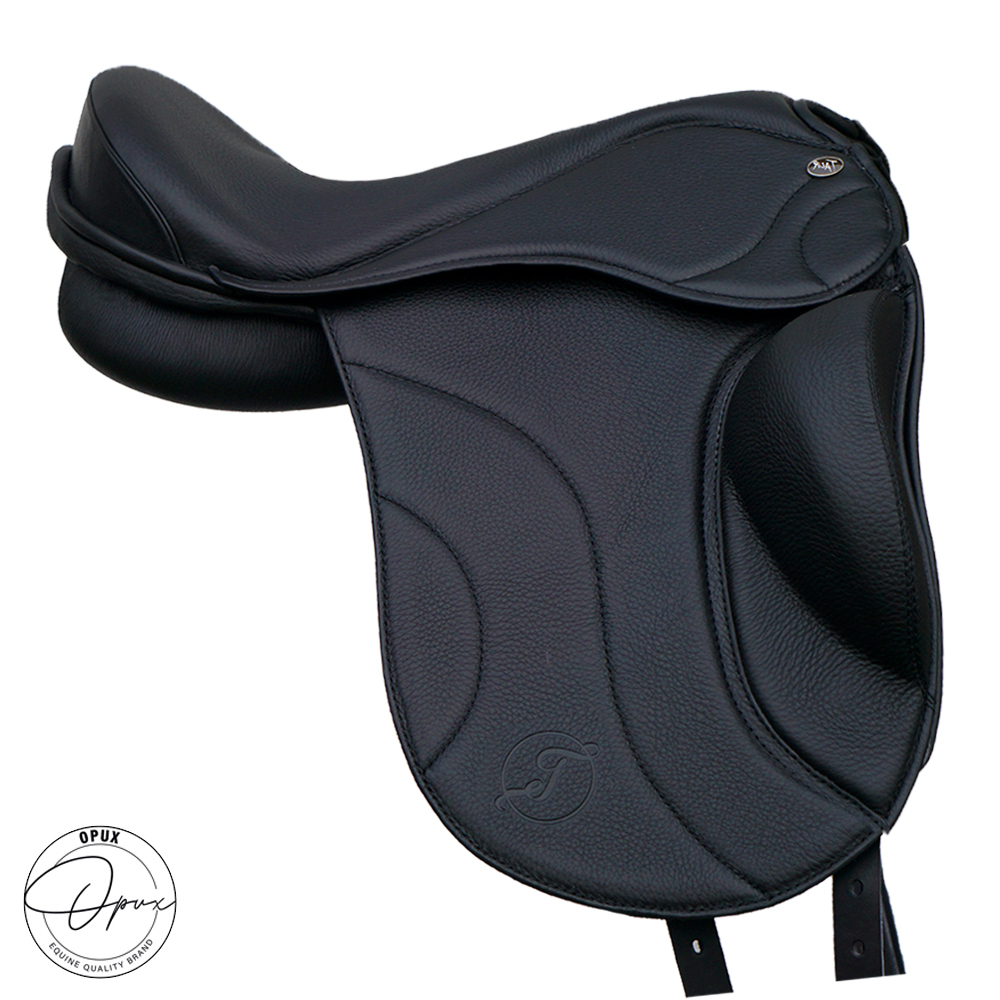 Gaiter Dressage V1 (treeless with padded flaps), black