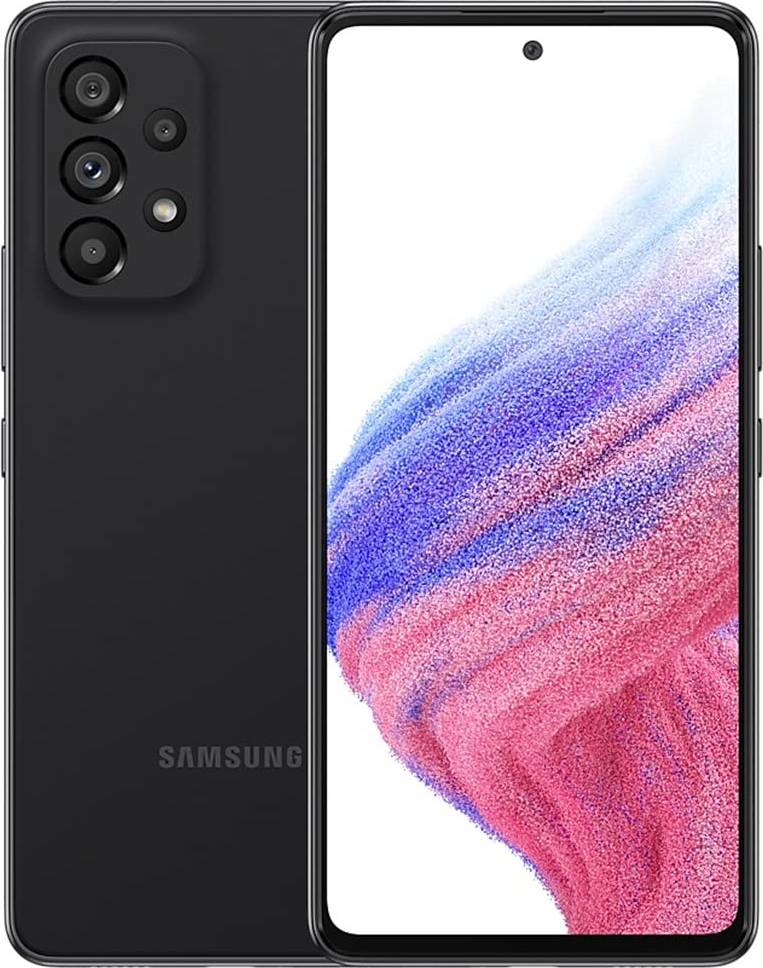 Samsung Galaxy A53 5G SM-A536B/DS Dual SIM 128GB - 1 År Garanti Begagnad i Nyskick - Svart