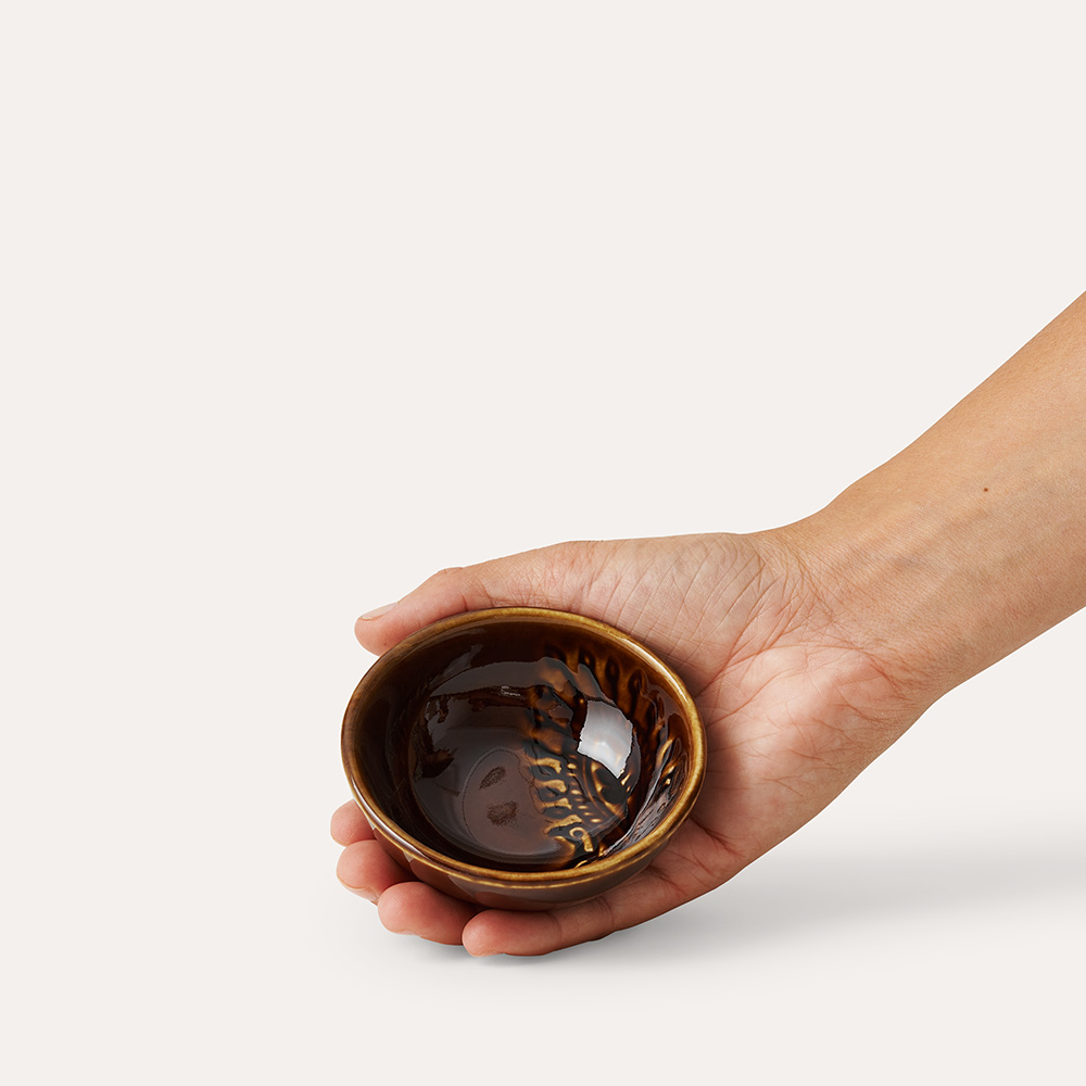 Sthål Small Dip Bowl Coffee Arabesque - 3