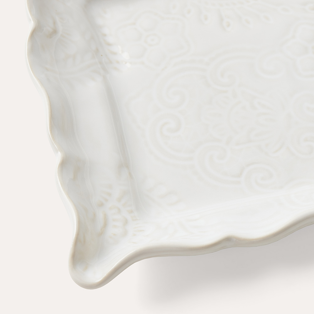 Sthål Appetizer Plate White Arabesque - 2