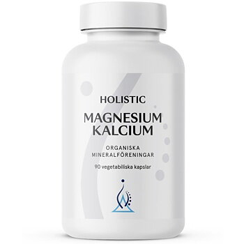 Magnesium-Kalcium 90 kapslar, Holistic 