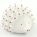 Marianne Westman (1960s) White Hedgehog with Red Spines 8 cm
