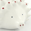 Marianne Westman (1960s) White Hedgehog with Red Spines 8 cm