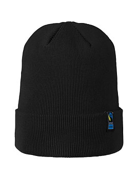 Classic Beanie, Unisex, Black, Neutral, Fairtrade & Organic GOTS