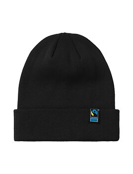 Classic Beanie, Unisex, Black, Neutral, Fairtrade & Organic GOTS