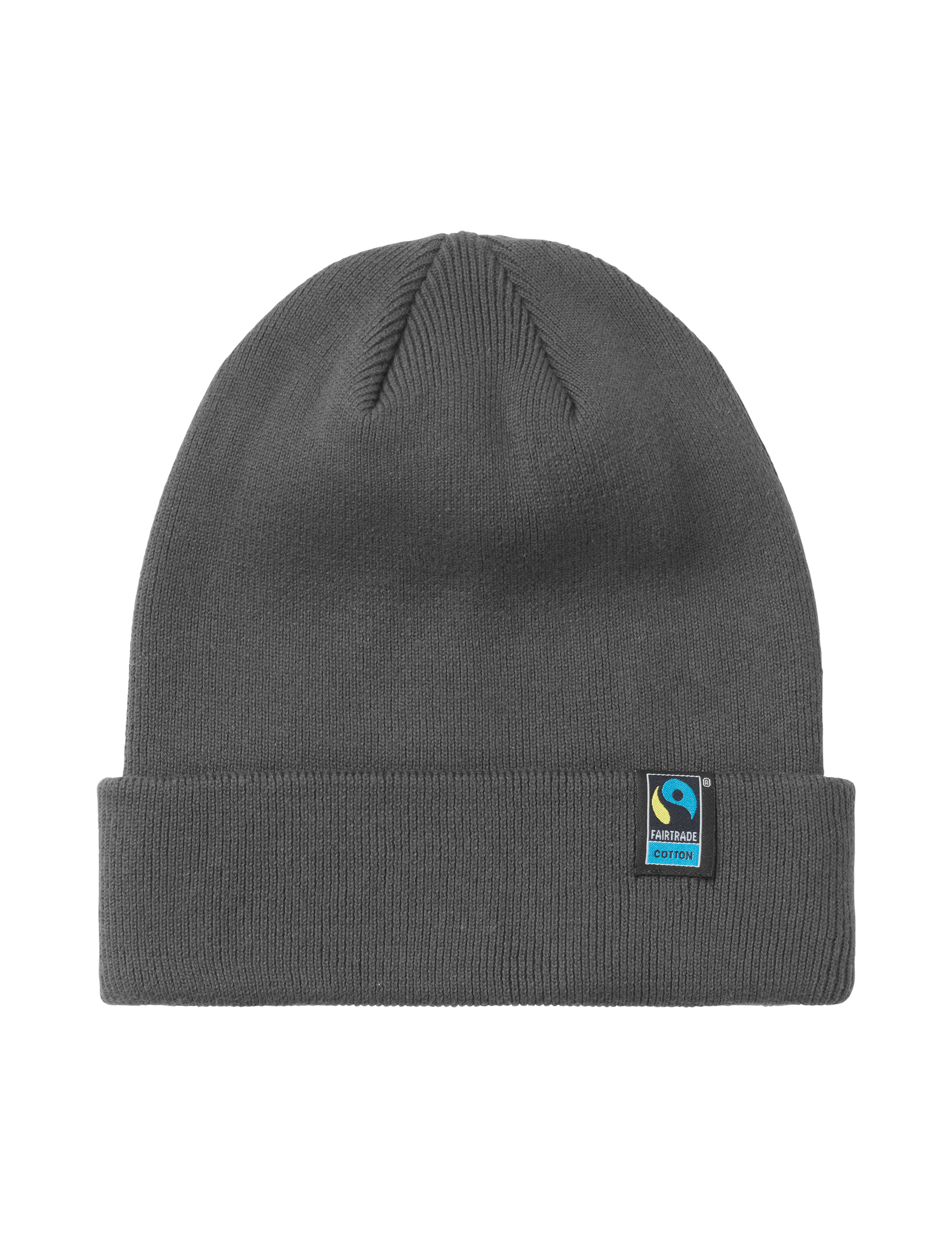 Classic Beanie, Unisex, Charcoal, Neutral, Fairtrade & Organic GOTS - 2