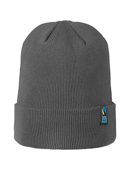 Classic Beanie, Unisex, Charcoal, Neutral, Fairtrade & Organic GOTS