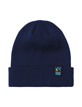 Classic Beanie, Unisex, Navy, Neutral, Fairtrade & Organic GOTS