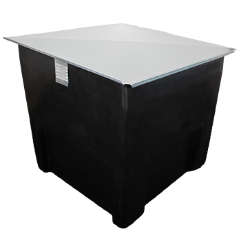 Roslagskomposten separett latrine compost 500L