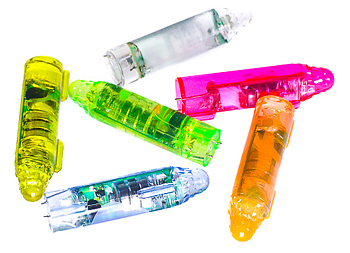 Dubbelblink som börjar blinka vid vattenkontakt. Otroligt populär till pimpelfisket efter röding, öring och regnbåge.