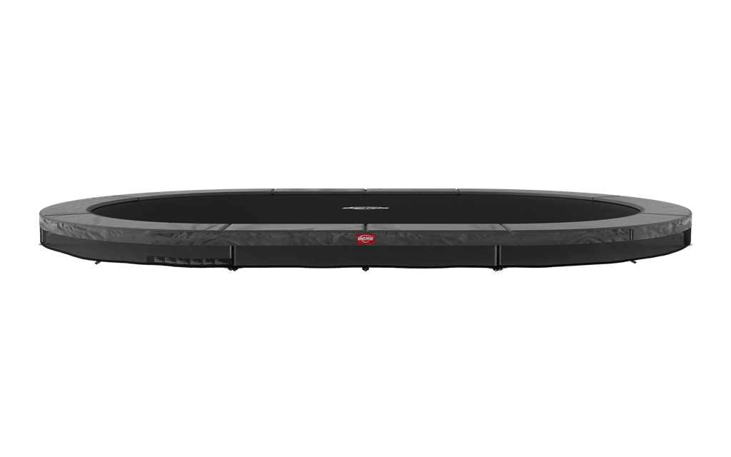 Studsmatta BERG GRAND InGround Favorit Grey oval 520x345 AirFlow Sport