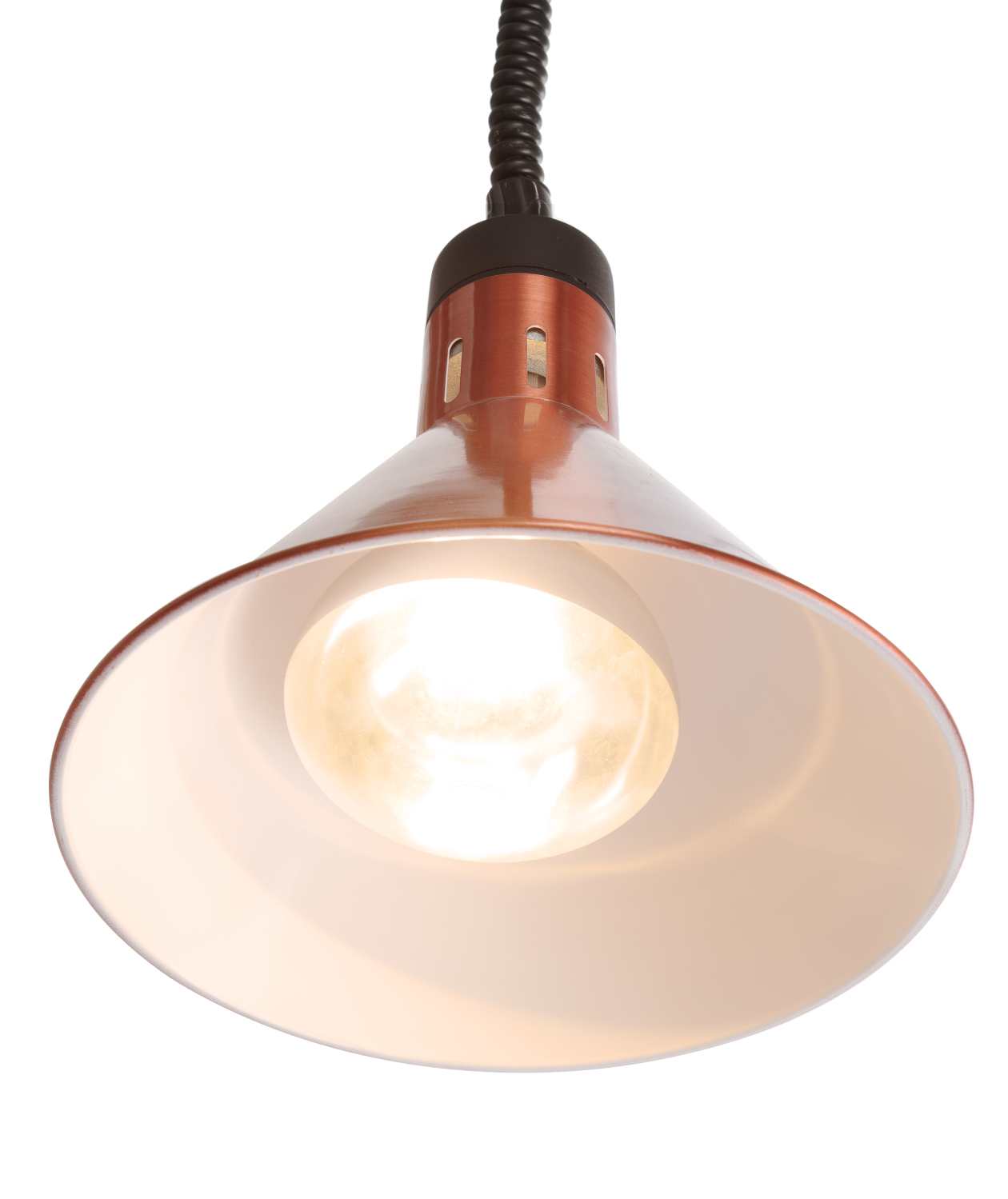 Värmelampa med utdragbar kabel, koppar - 3