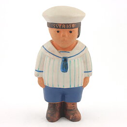 Lisa Larson (Sekelskifte 1973) Charming Boy Gustaf 18 cm