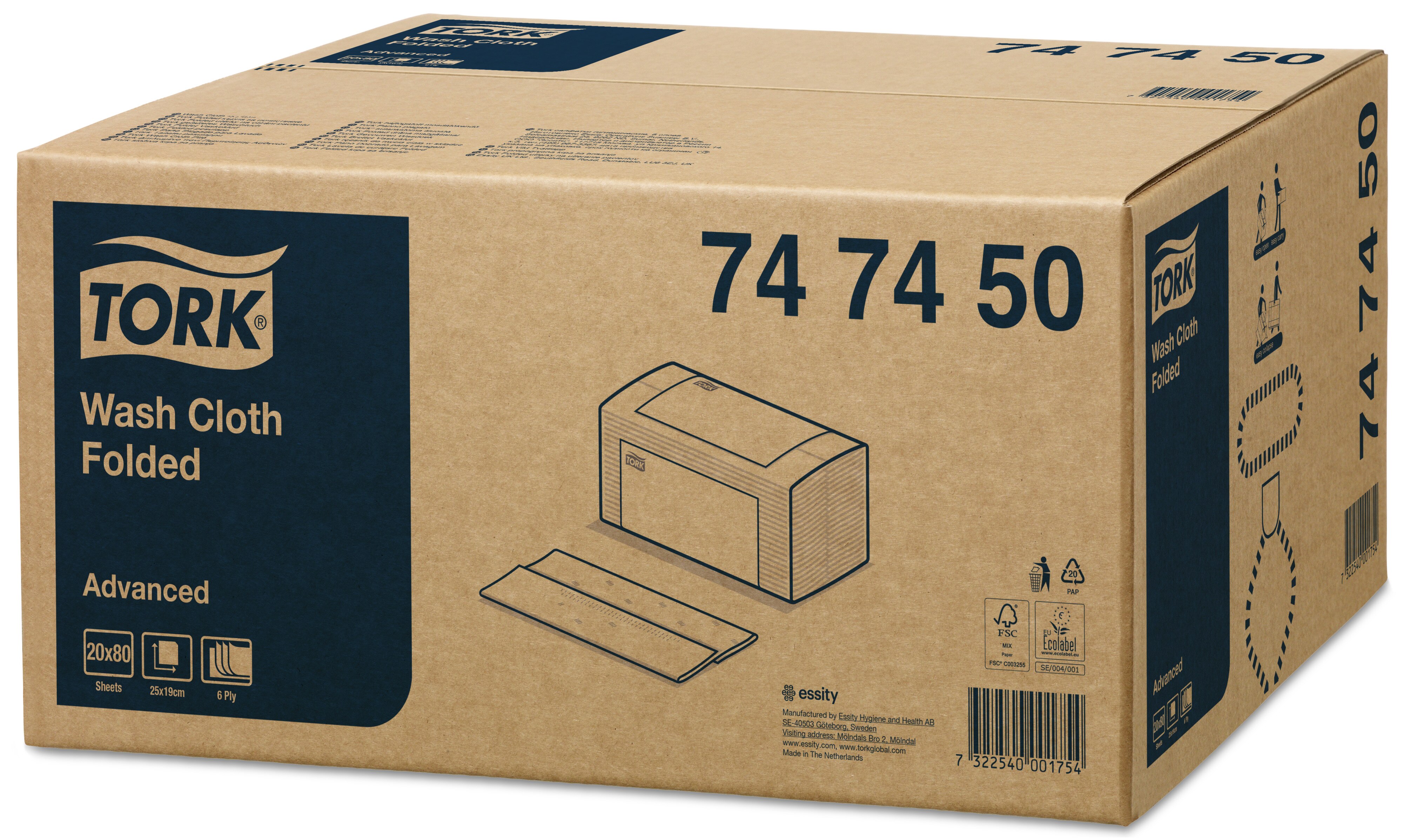 Tork Tvättlapp - 2