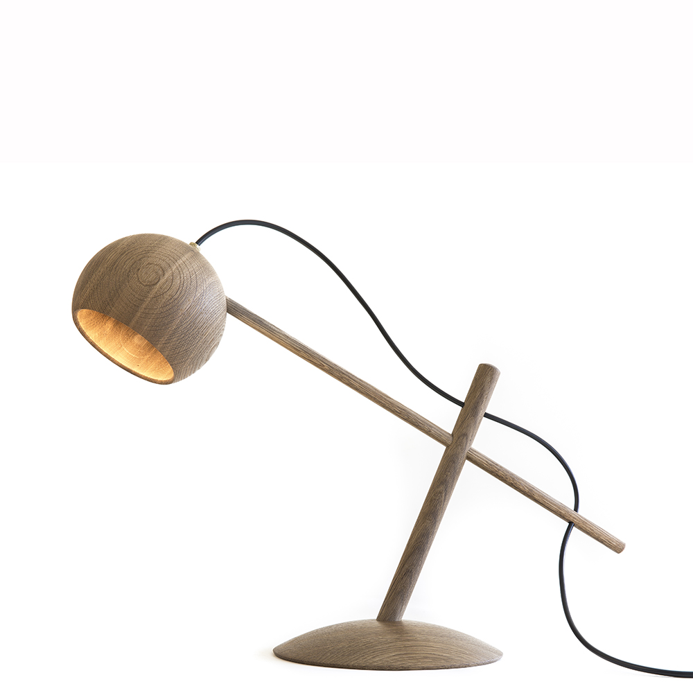Lune table lamp Oak - 5