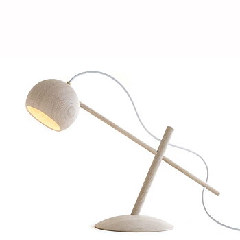 Lune table lamp Oak