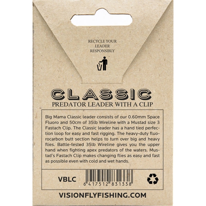 BIG MAMA CLASSIC leader Flugfisketafs - 2