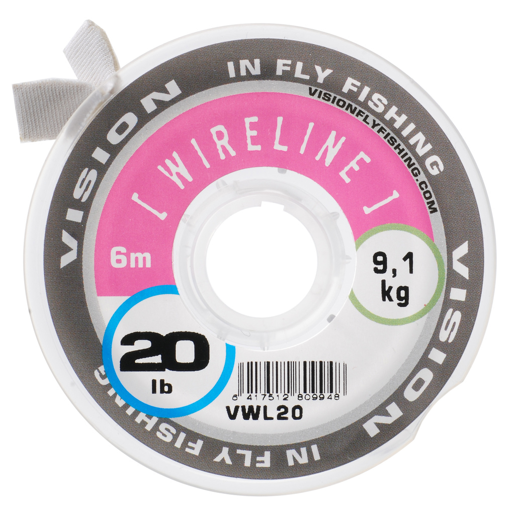 If you fly fish for pike, you need a steel wire between fly and rod. Then use this knotable wire from Vision