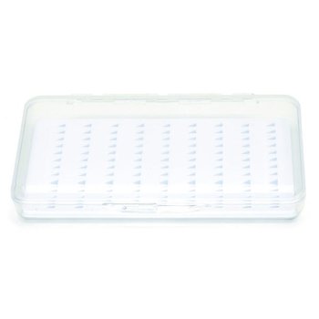 Praktisk flugask som håller många torrflugor och nymfer