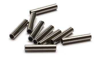 Enkelt vajerlås/crimp från darts för tafstillverkning