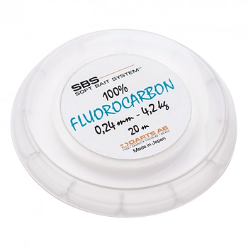 Fluorocarbon on 20 meter spool from darts