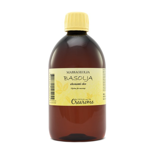 Basolja neutral EKO från Crearome passar till massage 500ml