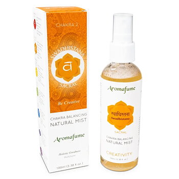 aromafume chakra spray sakralchakrat kreativitet swadhistana
