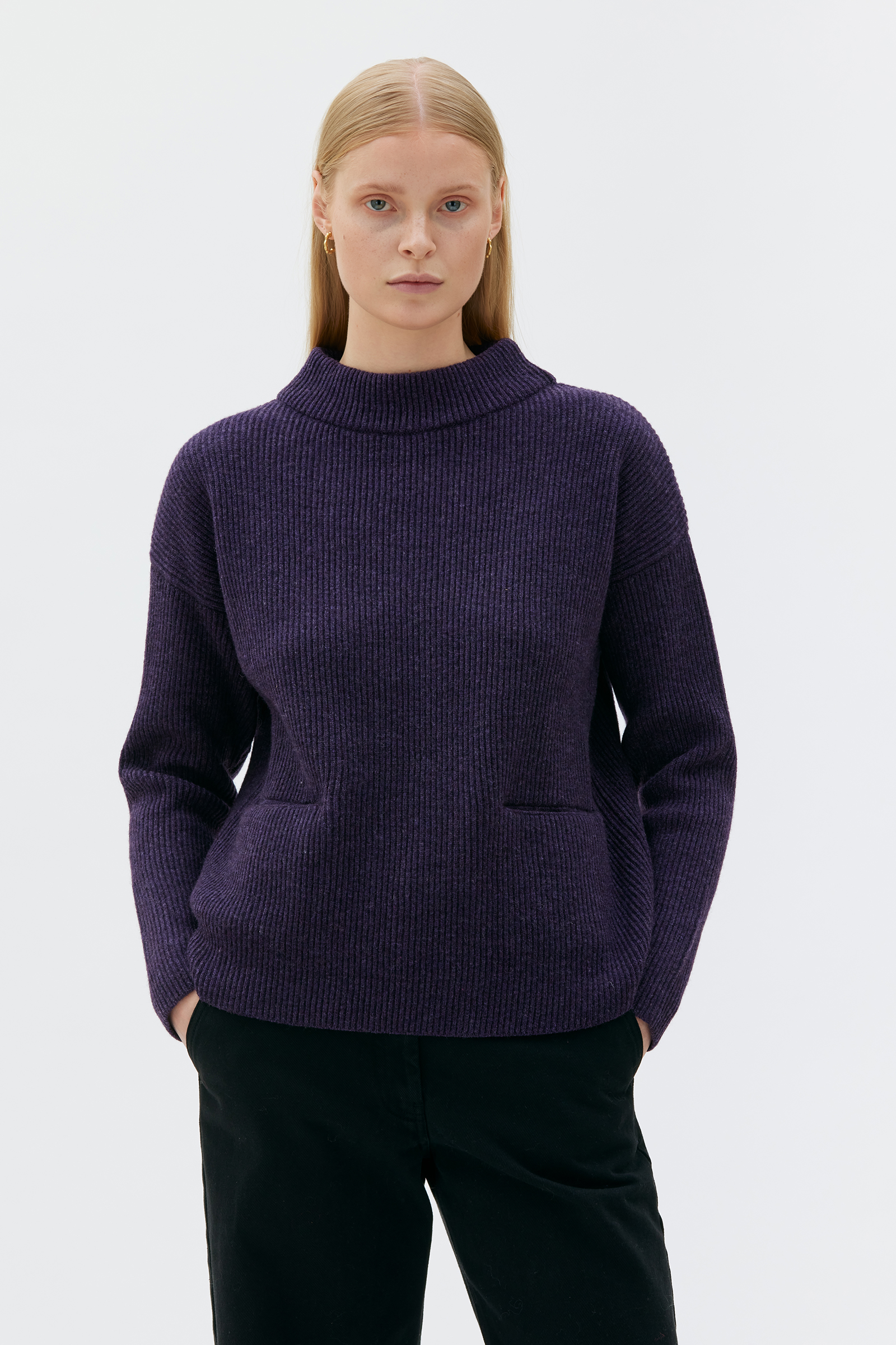 Lambswool sweater shop